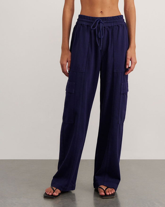 JAG loe cargo pant navy