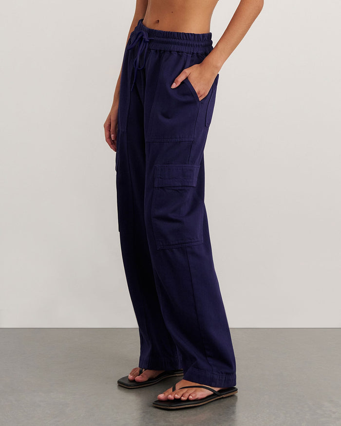 JAG loe cargo pant navy