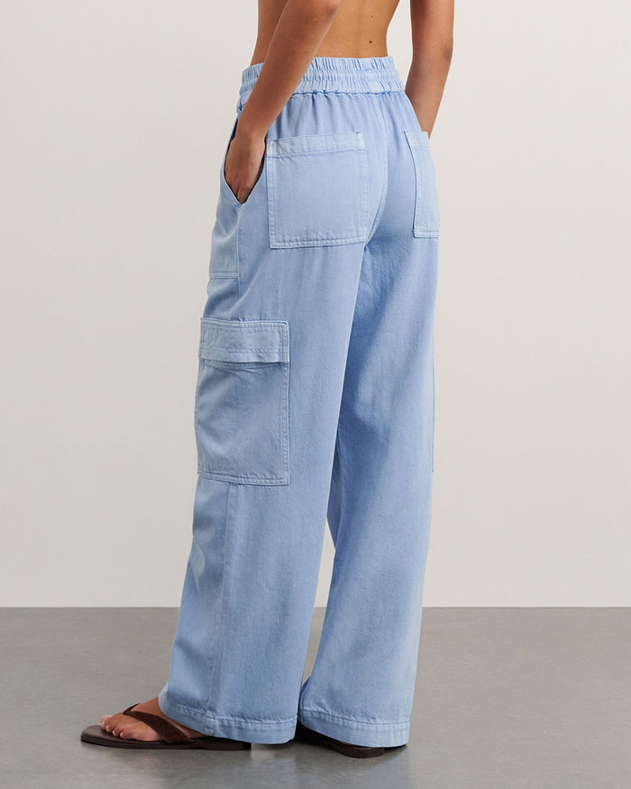 JAG loe cargo pant powderblue