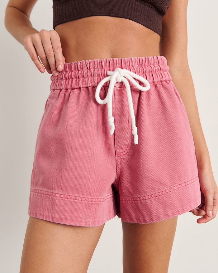 JAG loe denim short tearose