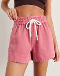 JAG loe denim short tearose