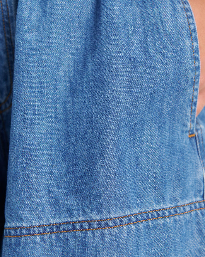 Loe Denim Pull On Short