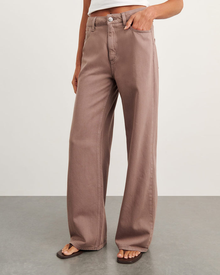 JAG loe mid rise jean latte