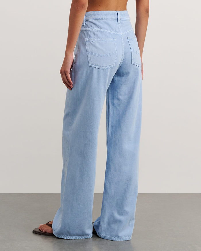 JAG loe mid rise jean powderblue