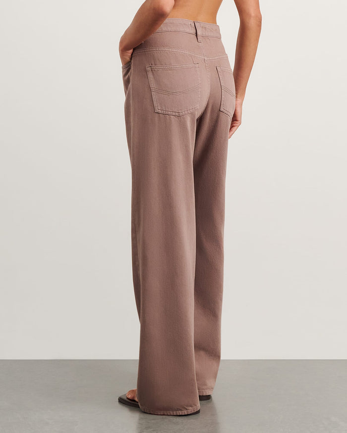 JAG loe mid rise jean latte