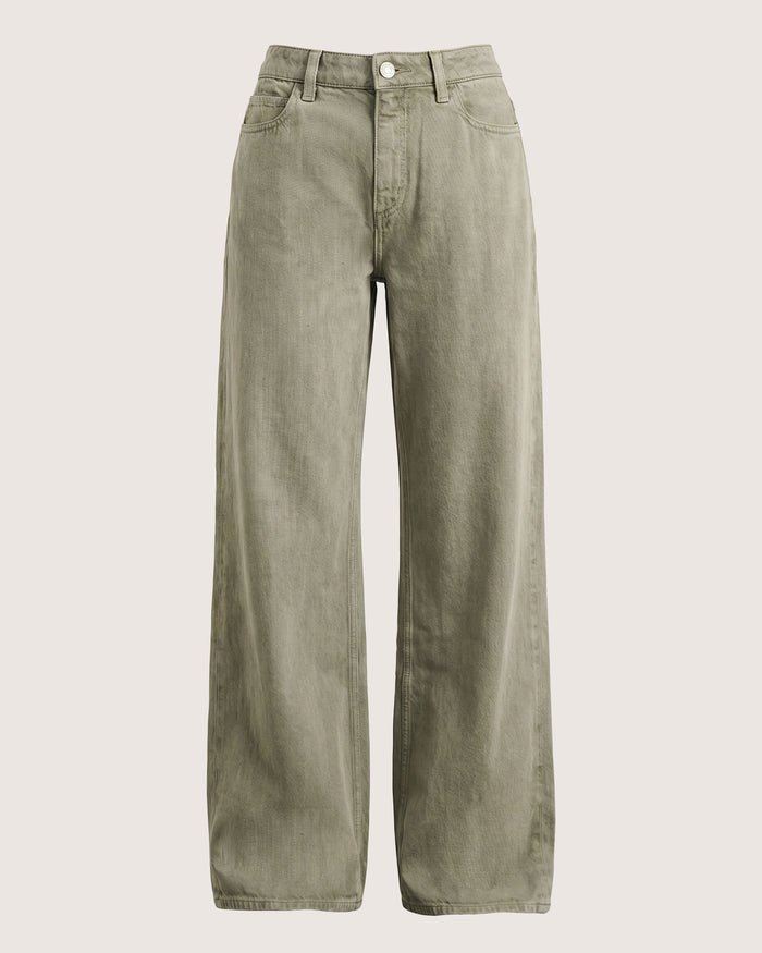JAG loe mid rise jean sage