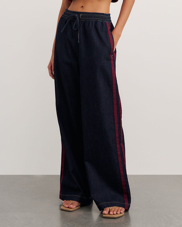 JAG loe pull on pant rawwash