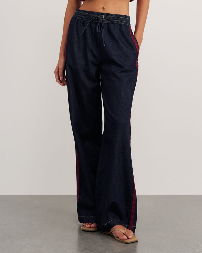 JAG loe pull on pant rawwash