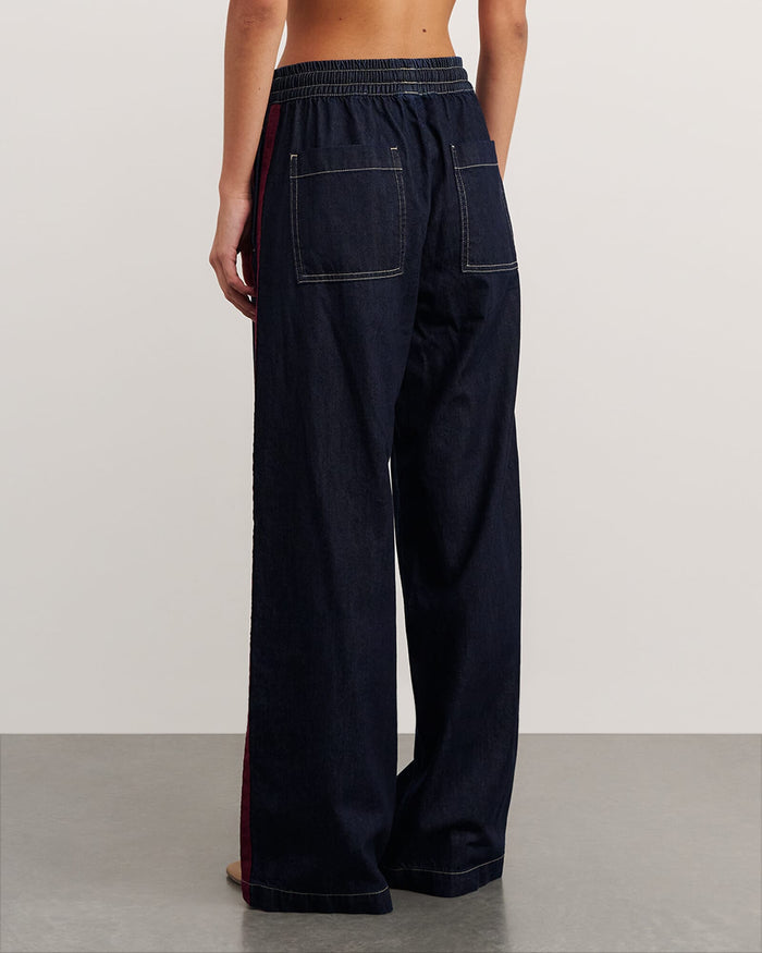 JAG loe pull on pant rawwash