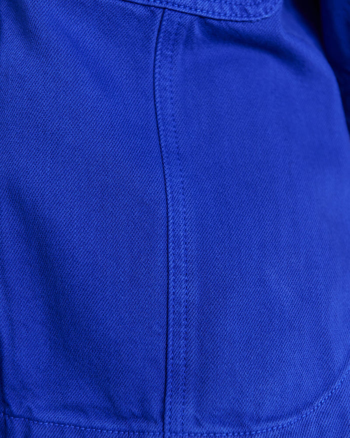 JAG loe short sleeve shirt cobalt