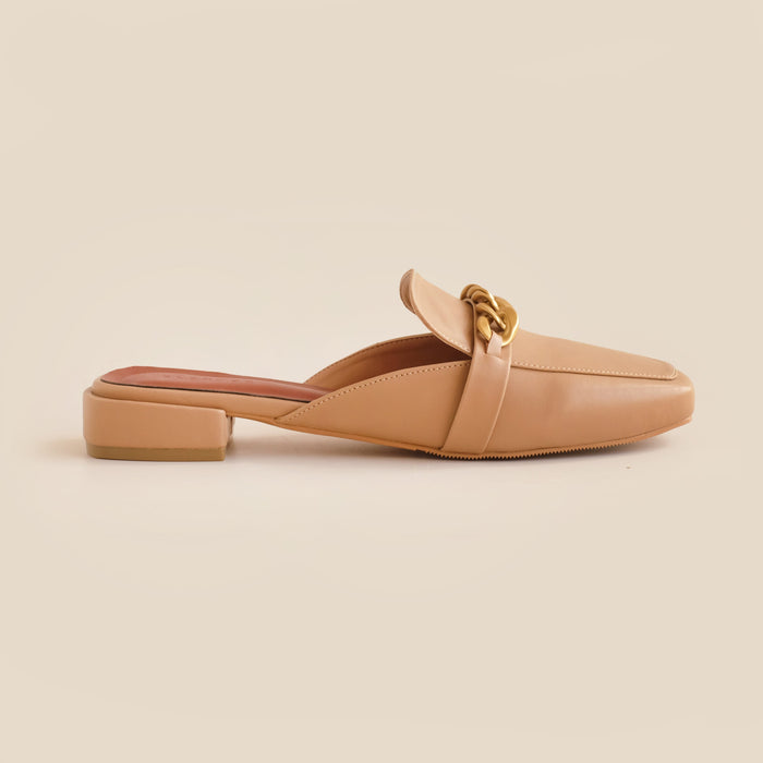 Loewy Mules | Nude