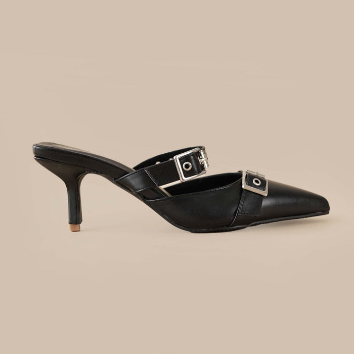 Louyi Heels | Black