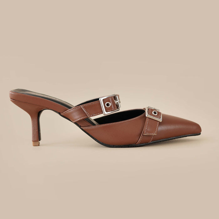 Louyi Heels | Tan