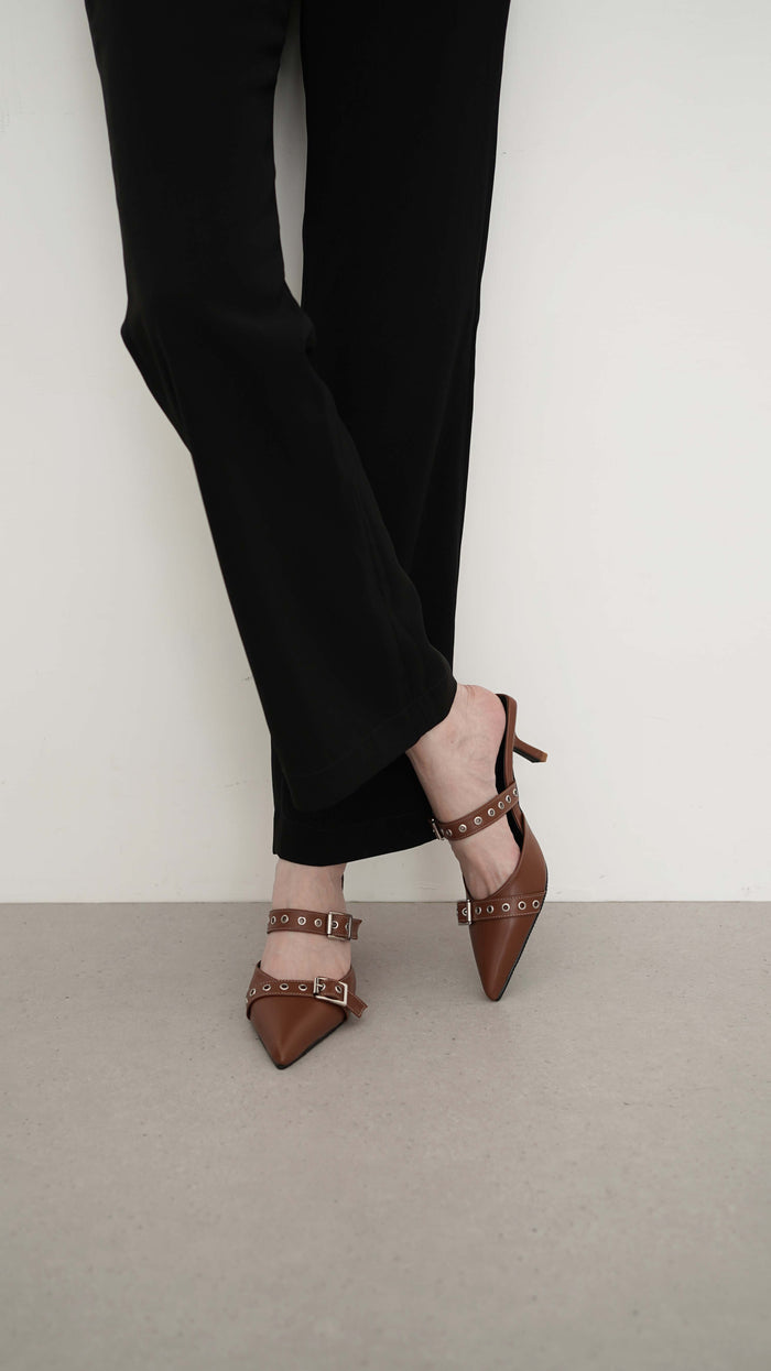Louyi Heels | Tan