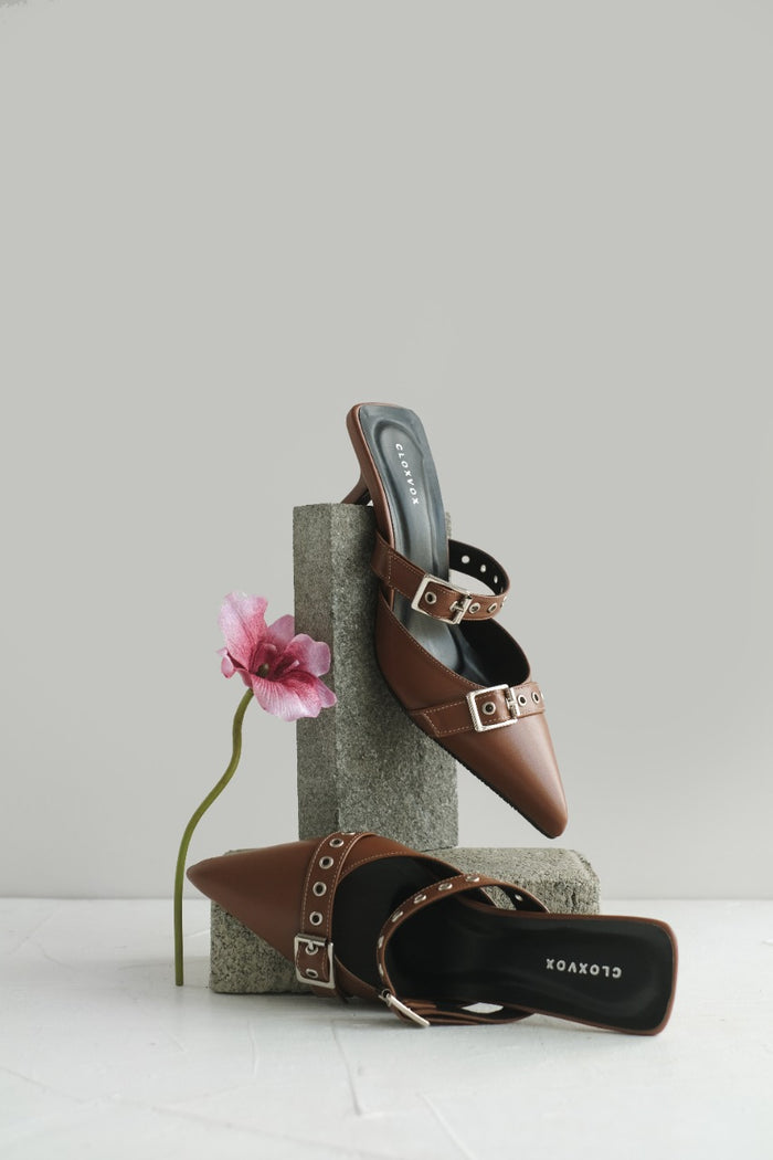 Louyi Heels | Tan