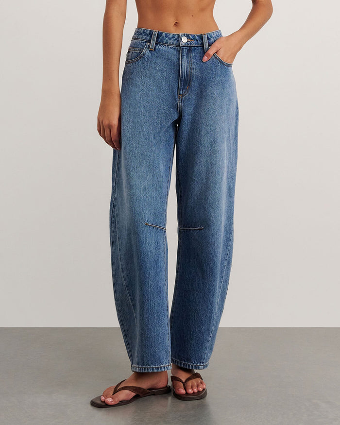 JAG lucia barrel jean vintageblue