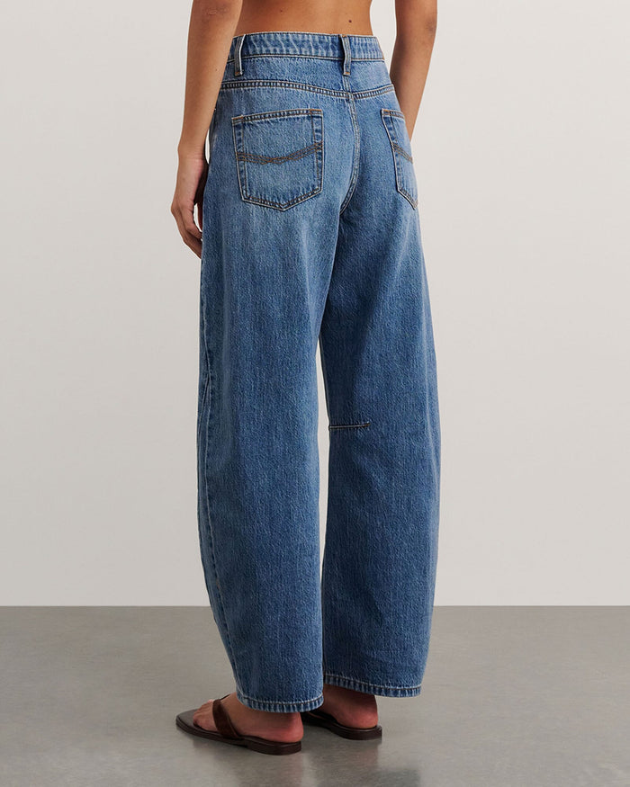 JAG lucia barrel jean vintageblue