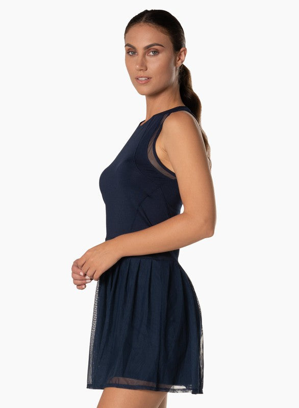 Lucky In Love Next Level Dress - Navy