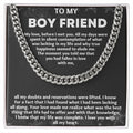 "Make Every Moment Special with Gifts for Him Boyfriend Necklace", Thoughtful and Unique Presents for Him.