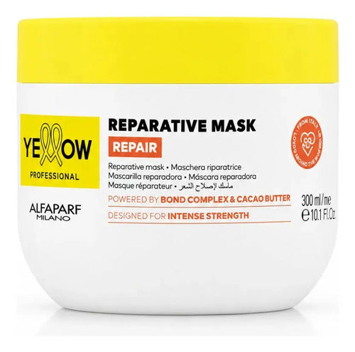 Mascara Reparadora Yellow Alfaparf Repair 300ml