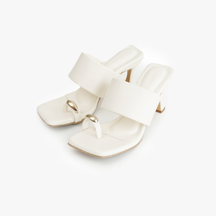 Matilda Heels | Ivory