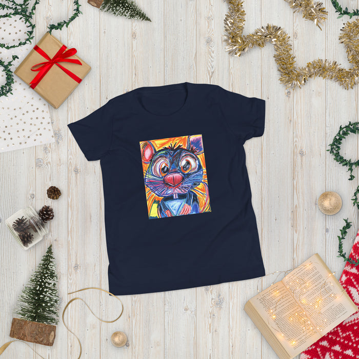 Maus - Youth Short Sleeve T-Shirt - Vichy's Art