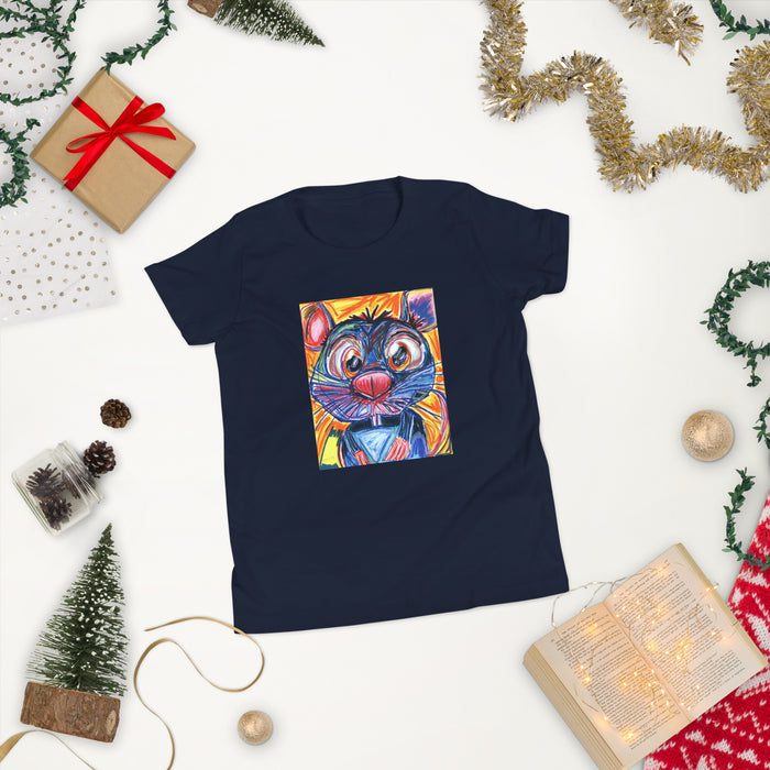 Maus - Youth Short Sleeve T-Shirt - Vichy's Art