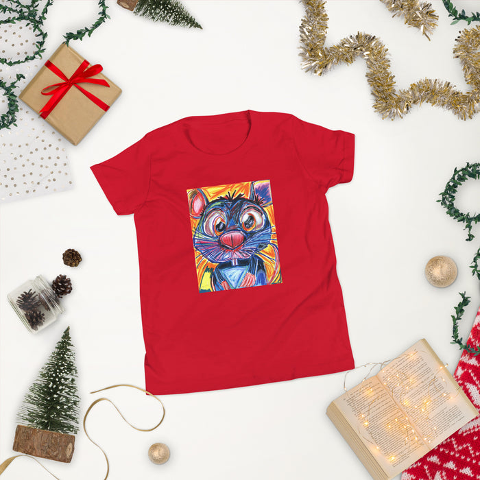 Maus - Youth Short Sleeve T-Shirt - Vichy's Art