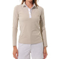 MDC L/S Polo - Light Taupe