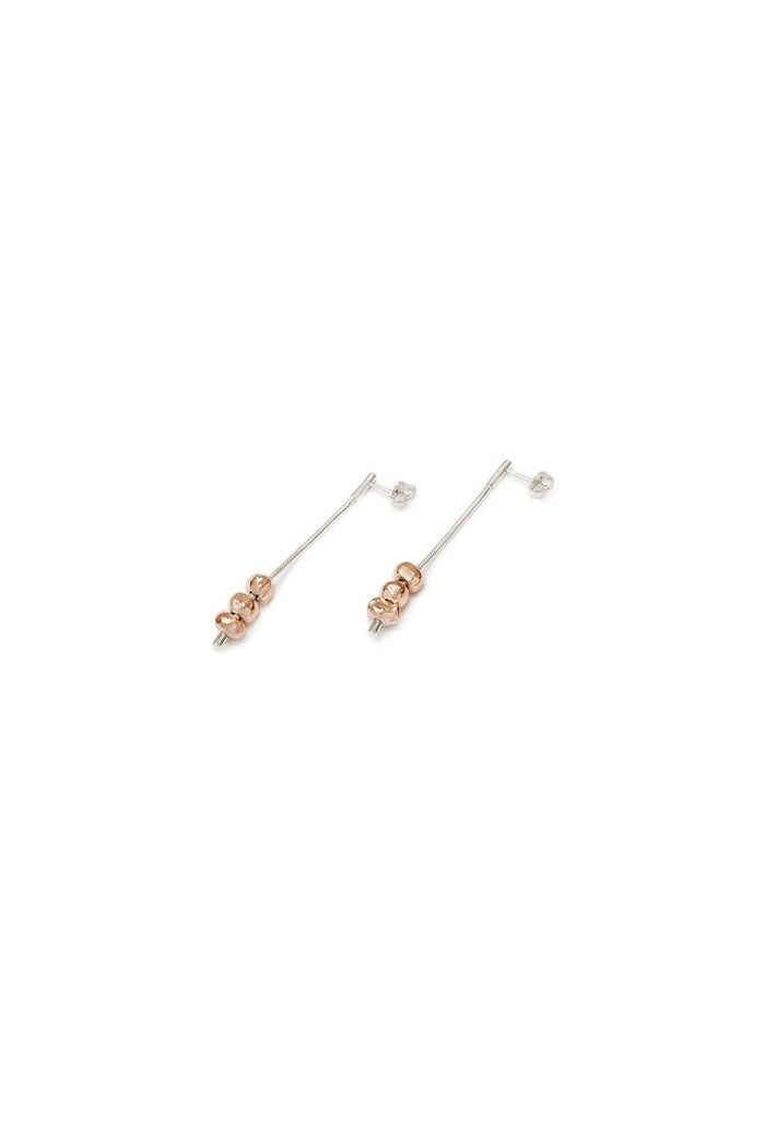 Melt03 Copper Earrings