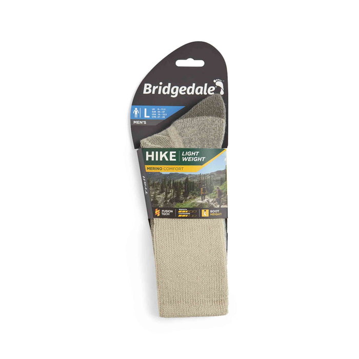 Bridgedale Mens Hike Light Weight Comfort Socks
