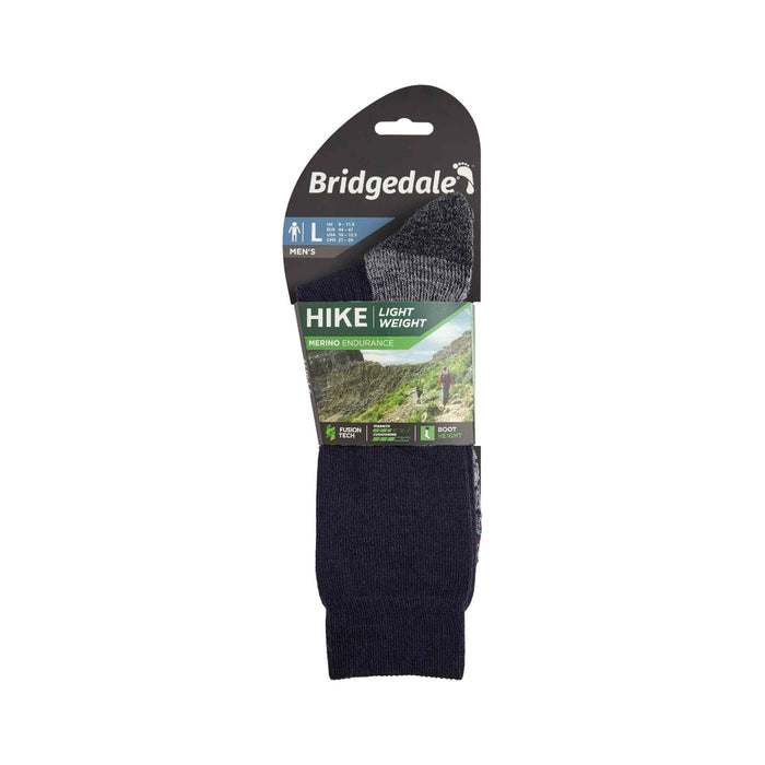 Bridgedale Mens Hike Light Weight Performance Socks