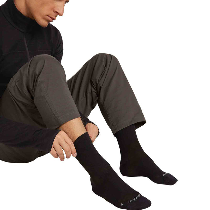 Icebreaker Mens Hike+ Liner Crew Socks