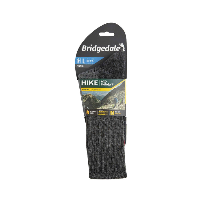 Bridgedale Mens Hike Mid Weight Comfort Socks