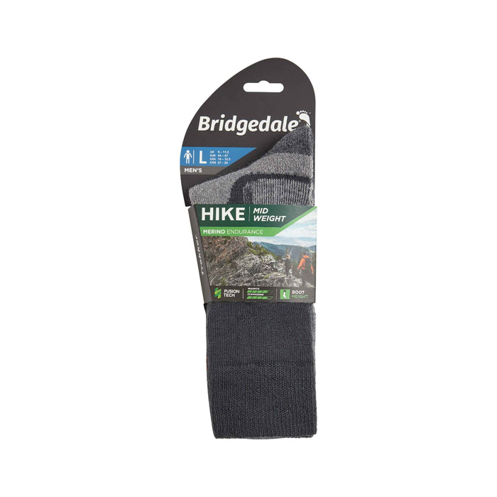 Bridgedale Mens Hike Mid Weight Performance Socks