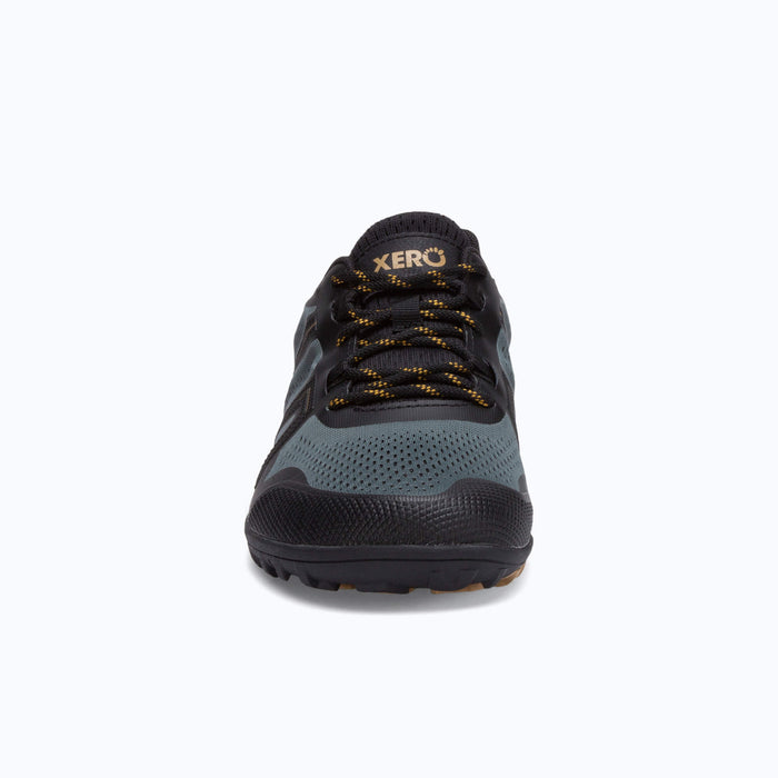 Xero Shoes Mesa Trail II - Men Shoe in Black with Toe Facing Front