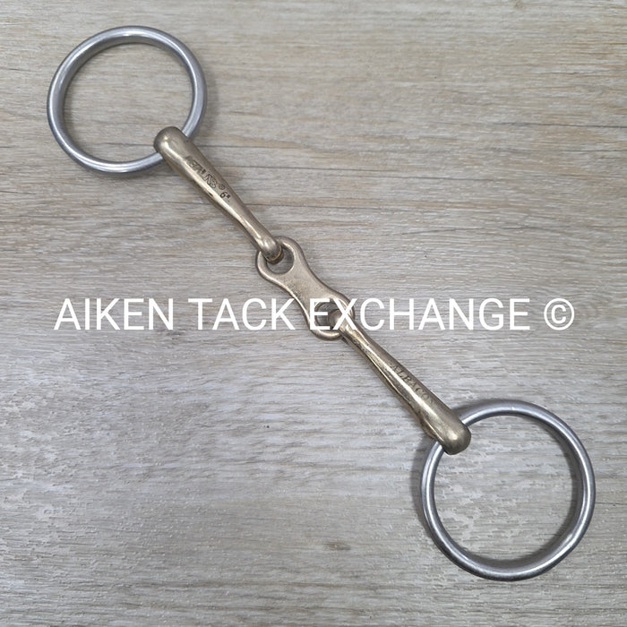 Metalab AlBaCon French Link Loose Ring Bradoon Bit, 6"