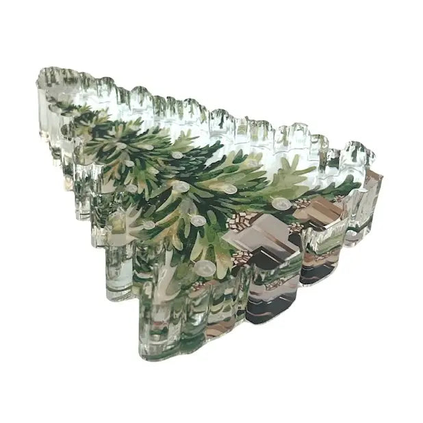 MH Acrylic Napkin Weight -Christmas Tree