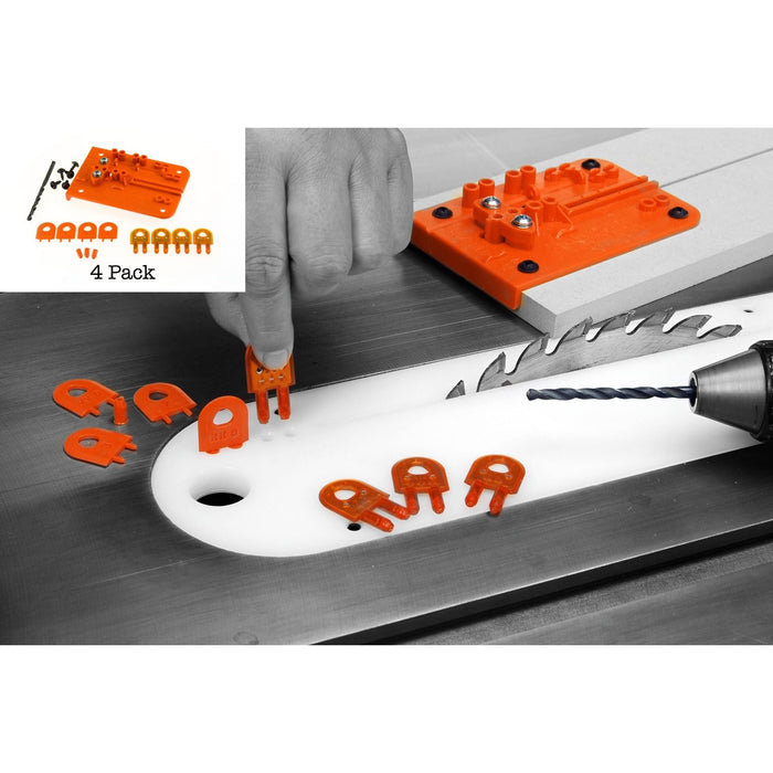MICROJIG GRR-RIPPER SP-2TK Mj Splitter Steelpro Tk For Table Saws, 4-Pack