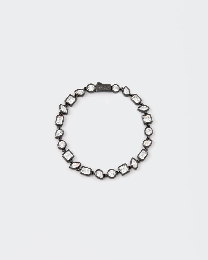DARKAI Mixed Bezels Black Bracelet