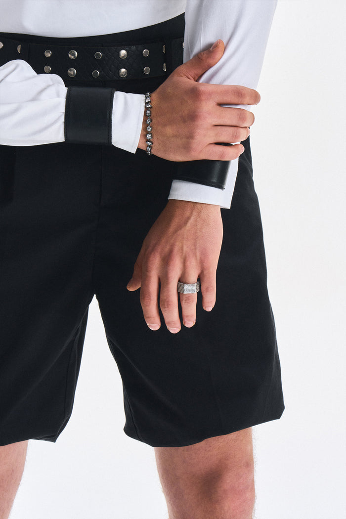DARKAI Mixed Bezels Black Bracelet on Model
