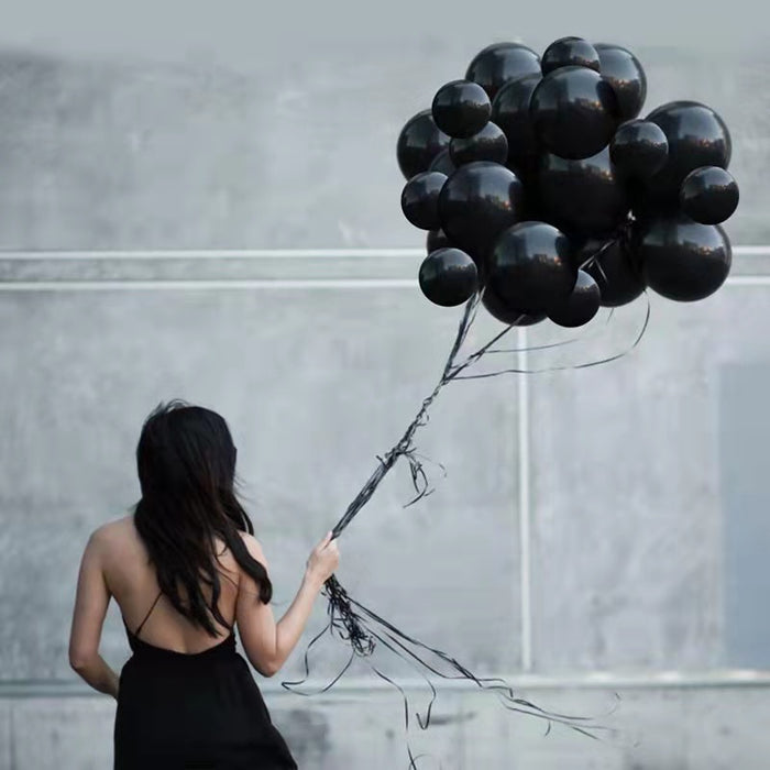 Mocsicka Balloon Arch Black Balloons Set Party Decoration