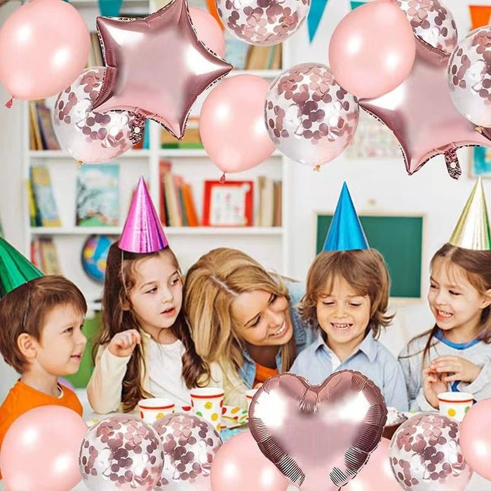 Mocsicka Balloon pink Balloons Set Party Decoration