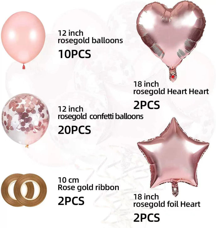 Mocsicka Balloon pink Balloons Set Party Decoration