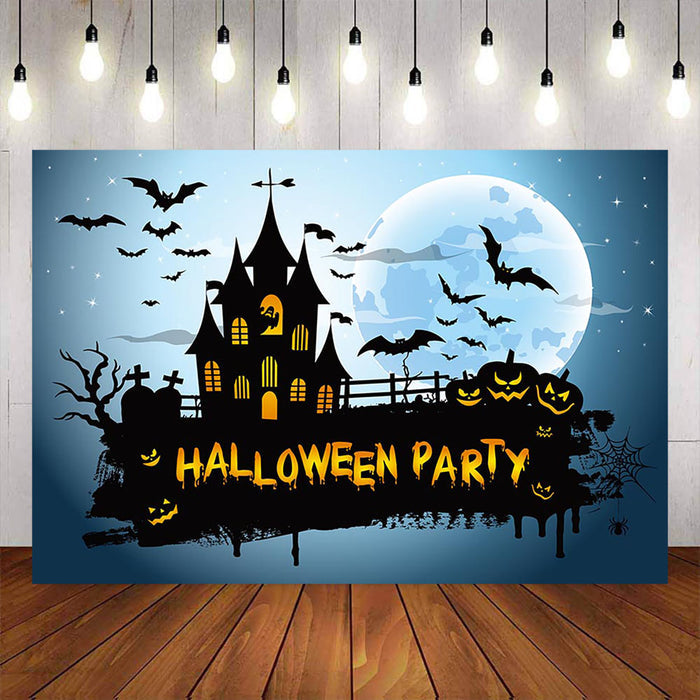 Mocsicka Happy Halloween party Background-Mocsicka Party