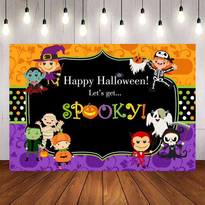 Mocsicka Happy Halloween Spooky Background-Mocsicka Party