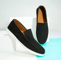 Monaco Suede Loafer ( Dark Cocoa ) - 100% Pure Suede Leather