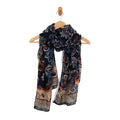 Multi Bold Paisley Tassel Scarf - Posh West Boutique