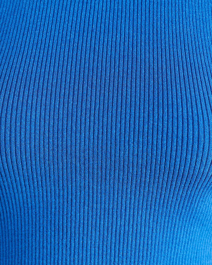 JAG nfw knit halter top oceanblue
