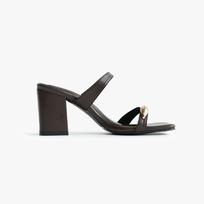 Nikki Heels | Brown